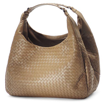 BOTTEGA VENETA ボッテガヴェネタ バッグ コピー レザー ショルダーバッグ 124864 v0016 2880 キャメルブラウン レディース